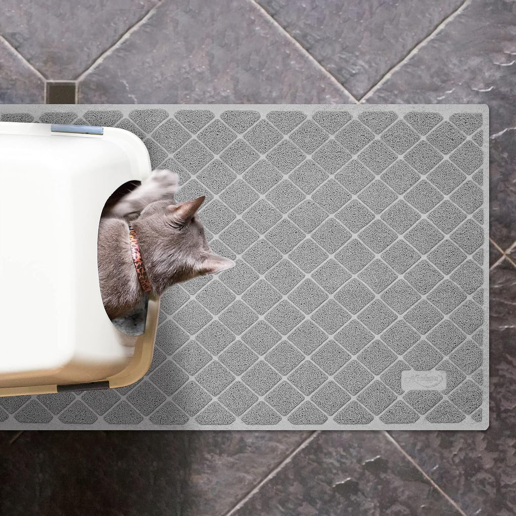 Niubya Premium Cat Litter Mat, Non-Slip Waterproof Trapping Mat